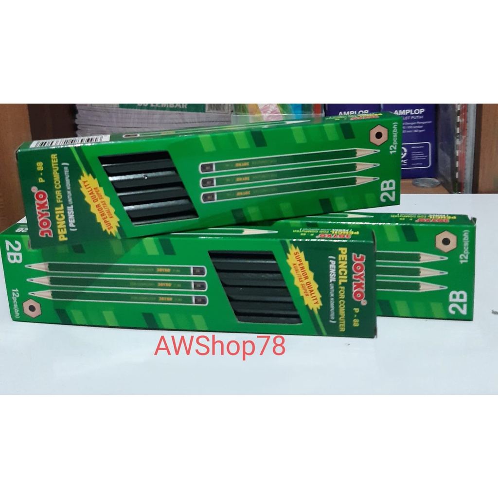 

pensil 2B joyko P88 hijau