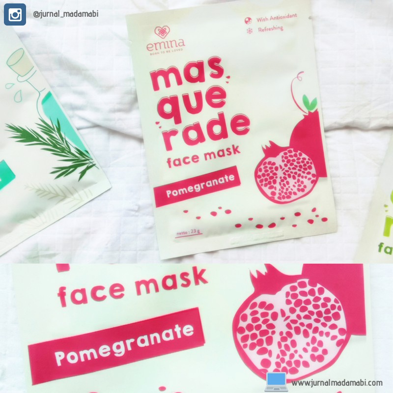 Jual EMINA Masquerade Face Sheet Mask 23gr Shopee Indonesia