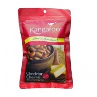 

KANGAROO CHEDDAR CHEESE ALMONDS 100GR