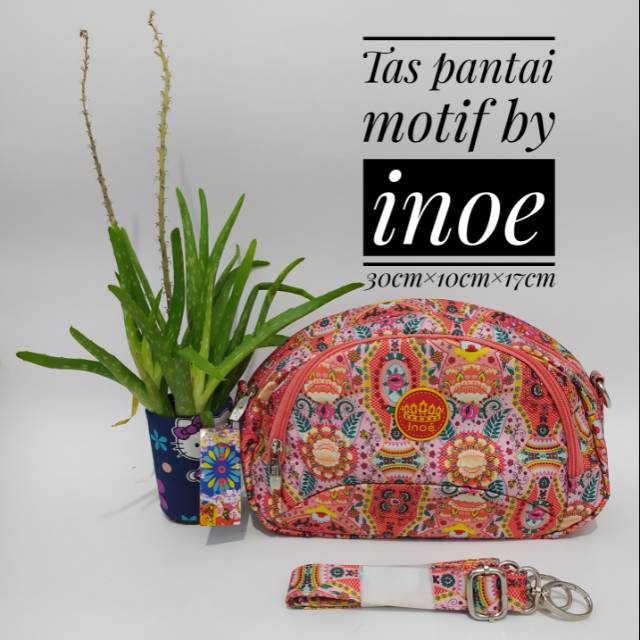 Tas wanita pantai motif By inoe