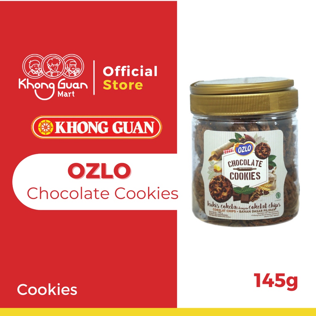 

KHONG GUAN Ozlo Chocolate Cookies Toples 145 Gram