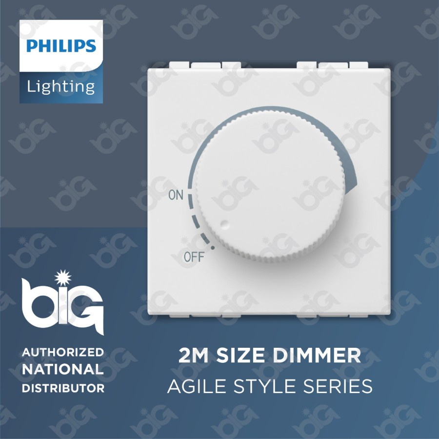 PHILIPS Agile Style 2 Modular Size Dimmer Saklar Dimmer