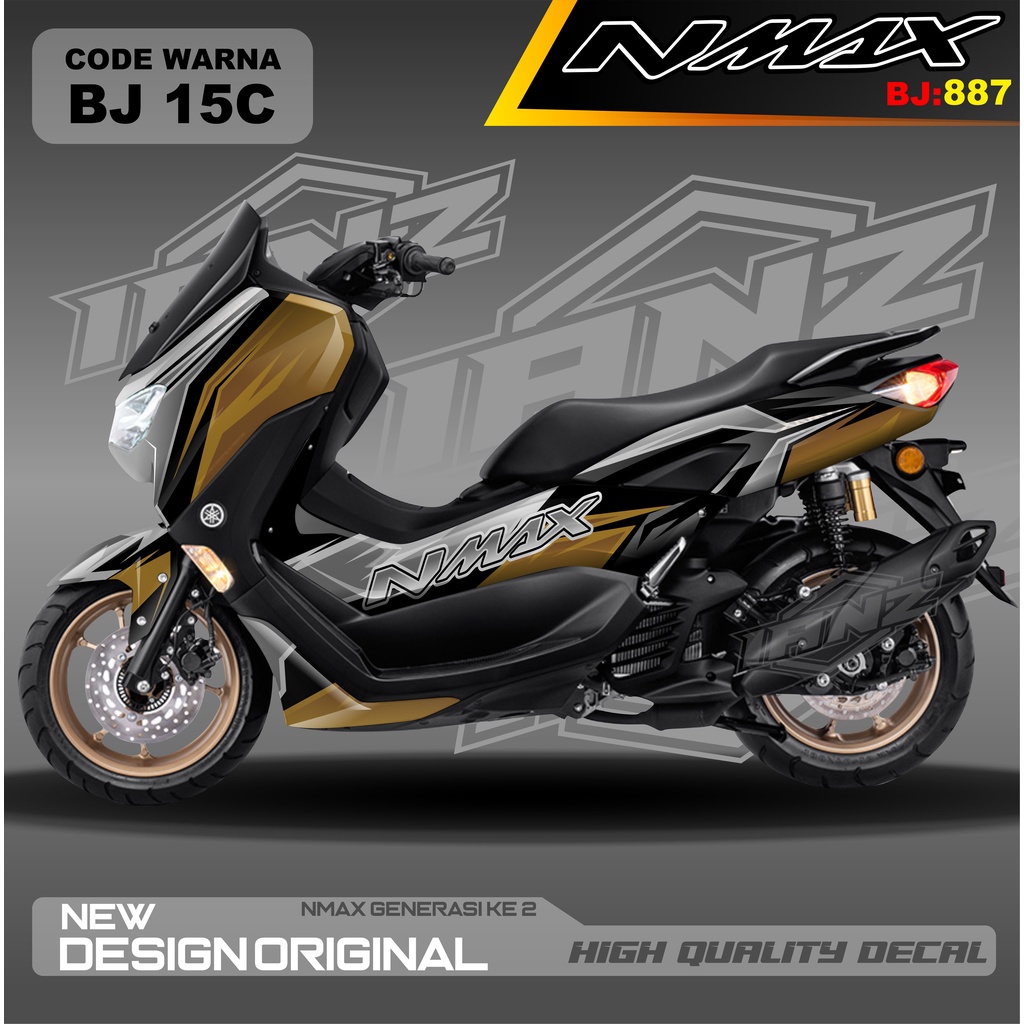 STICKER ALL NEW NMAX FULL BODI MOTOR / DECAL FULL BODY NMAX / DECAL STIKER FULL BODY NMAX / STIKER DECAL NMAX TERBARU