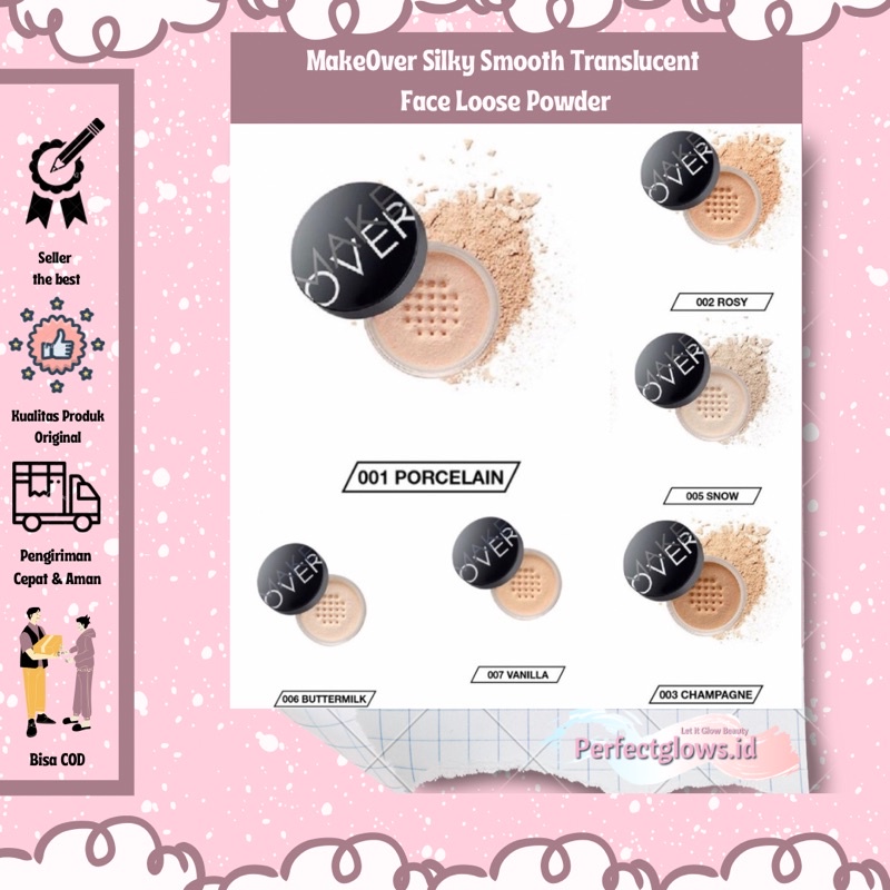 ❤️MAKE OVER BEDAK TABUR ORIGINAL❤️Perfectglows.id❤️