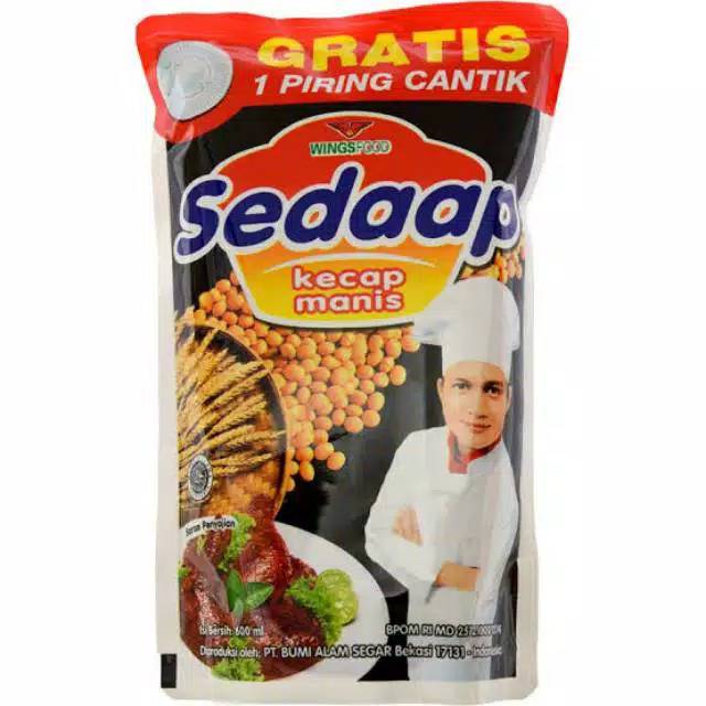 

Kecap Manis Sedaap 600 ml (Free 1 Piring Cantik)