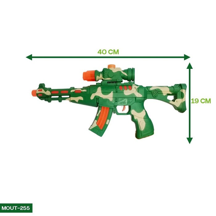 FORCE SOUND GUN tembakan mainan anak laser berbunyi - MOUT-255