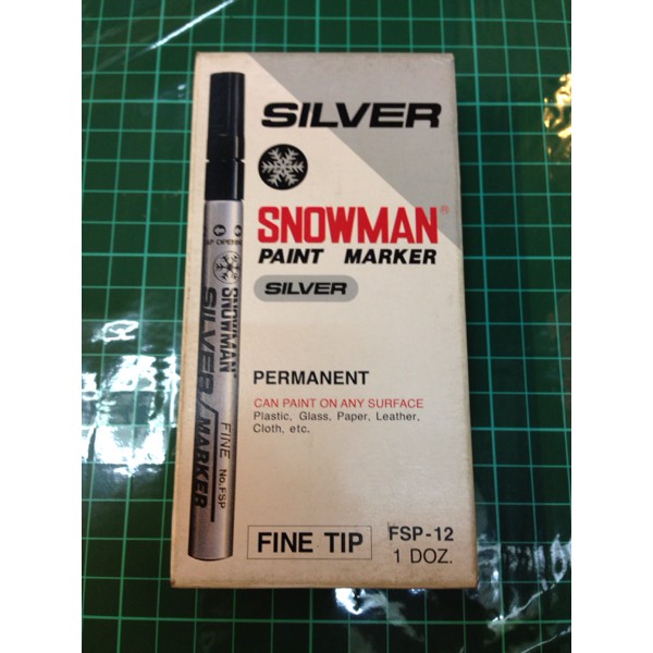 

Promo Paint Marker Snowman Silver Fine point Each Diskon