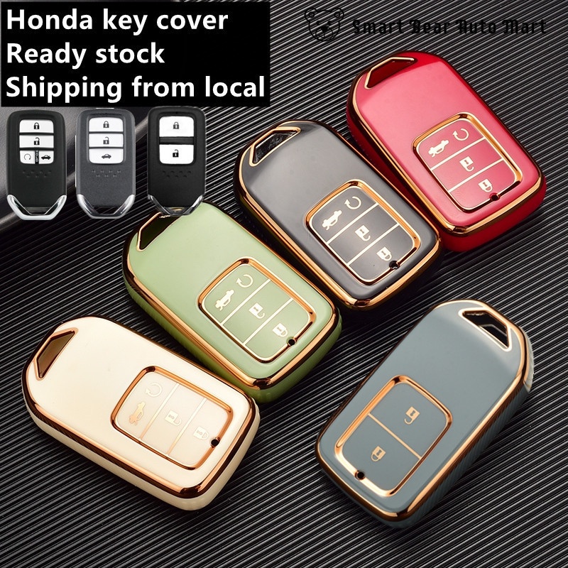 Case Kunci Remote Mobil Untuk Honda Civic City Accord CRV CR-V XR-V Odyssey Vezel Jade