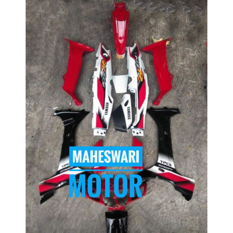 Full Cover Body Halus Yamaha F1ZR Merah Putih.