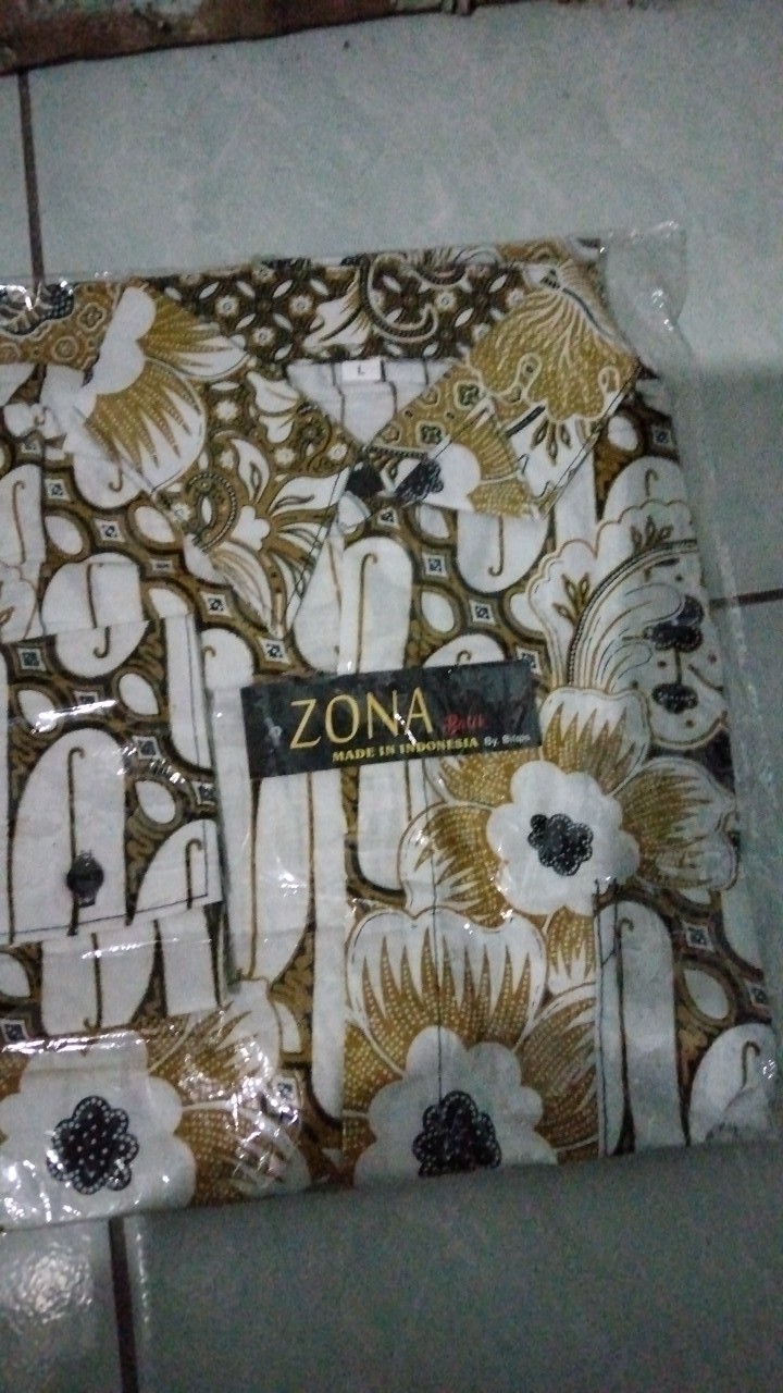 Trolistore Grosir Kemeja Batik Pria Cowok Lengan Panjang Kj Kjp