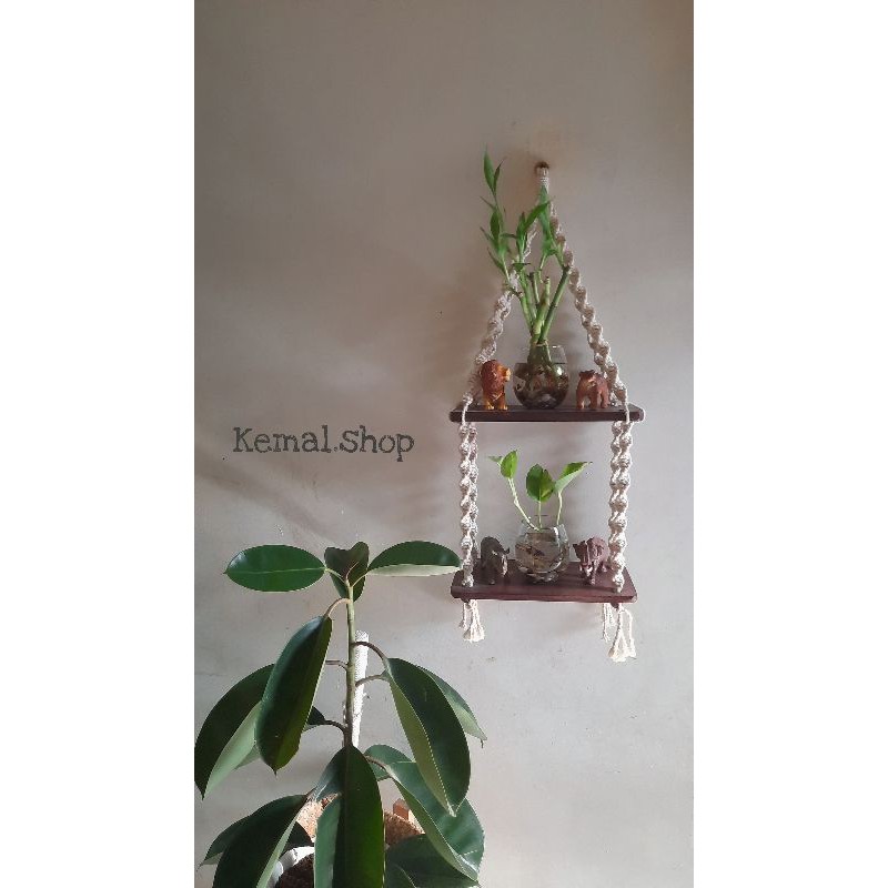 Macrame Ambalan/Hiasan Dinding