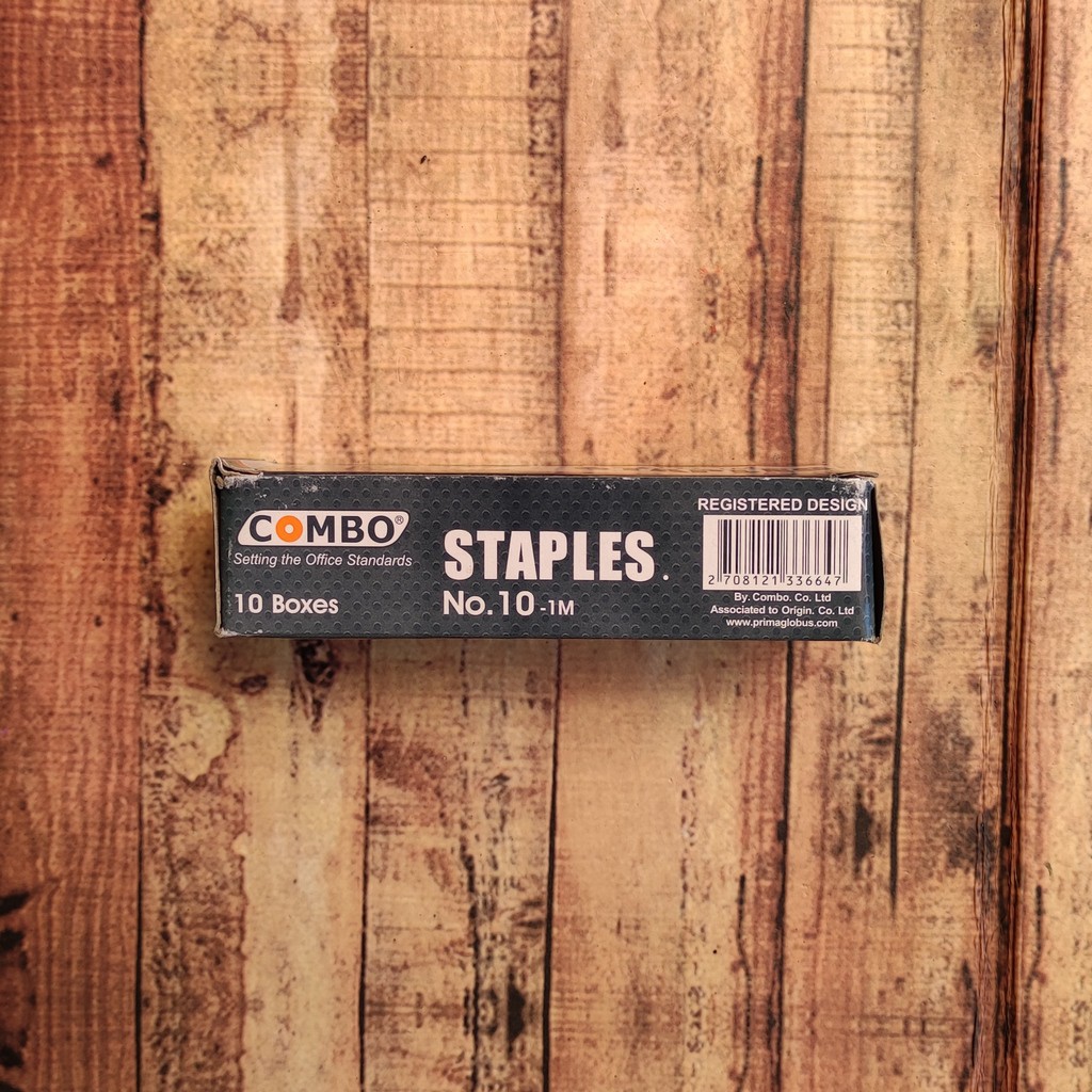 Isi Staples COMBO No.10 - Staples Kecil Kemasan Baru - Isi Stapler Kecil No 10