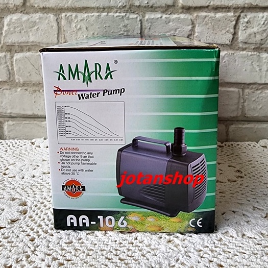 AMARA AA106 AA 106 Mesin Pompa Celup Air mancur Kolam Aquarium Hidroponik