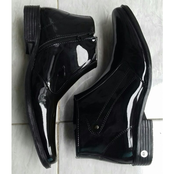 sepatu pria formal/sepatu pdh resleting/sepatu kantor/sepatu pdh kilap