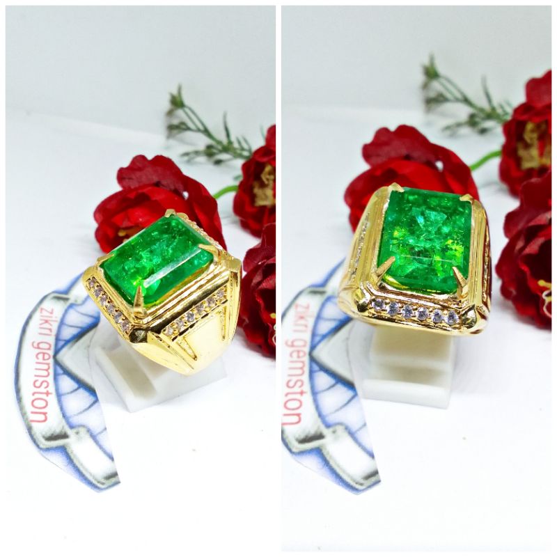 CINCIN BATU PERMATA JAMRUD CATAM