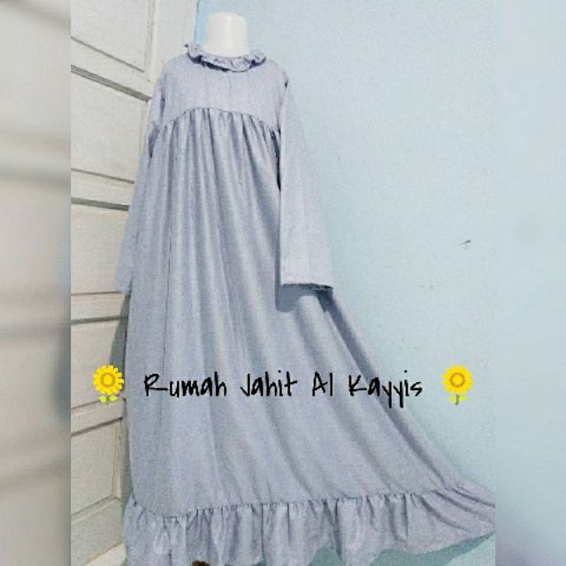 Gamis anak tanggung - gamis katun madina