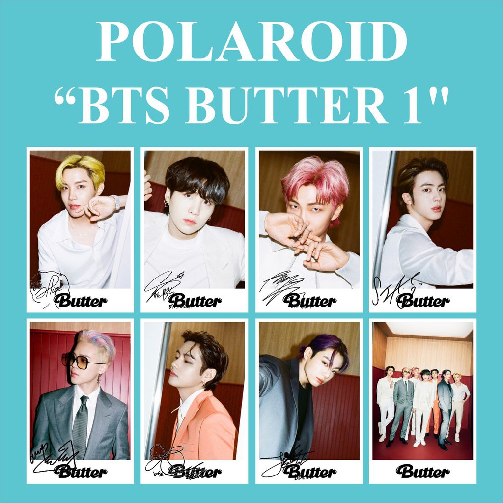 (READY STOCK) POLAROID BTS BUTTER KPOP MURAH