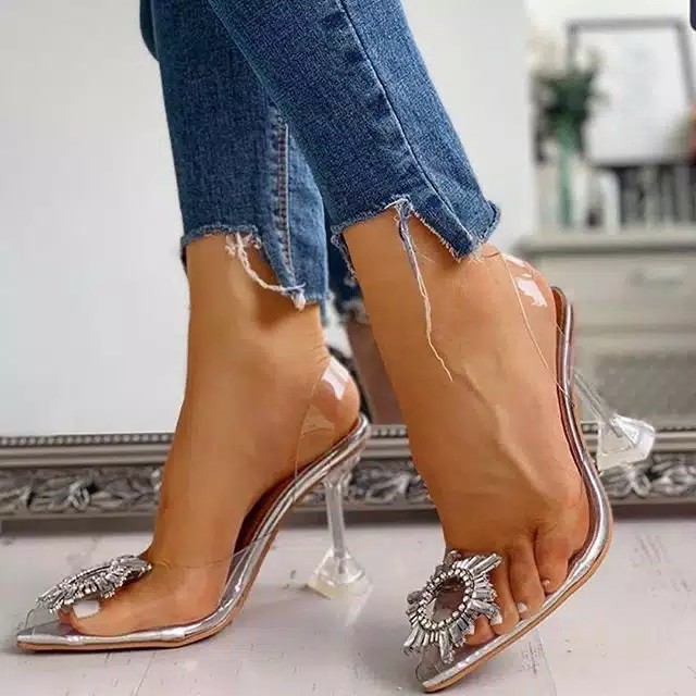 Amina Muaddi 758 - SNR Heels 3cm dan 7cm