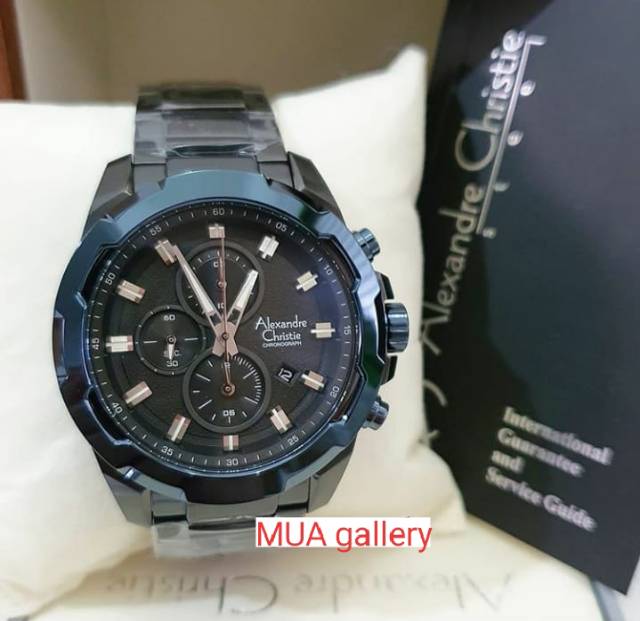 Alexandre Christie 6523 jam tangan pria original