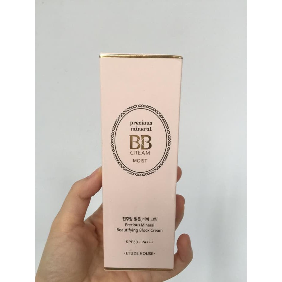 Bb Cream Make Up Wajah Etude House Precious Mineral Moist #Petal Spf50+/Pa+++ Murah Kec OBGA7128