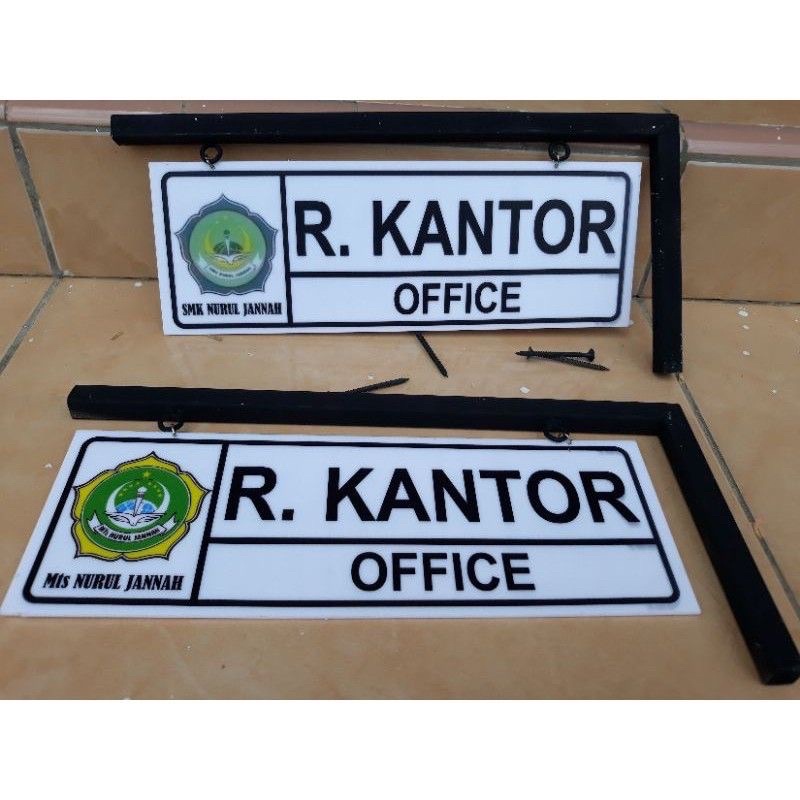 

papan kelas kantor office gantungan custom satuan