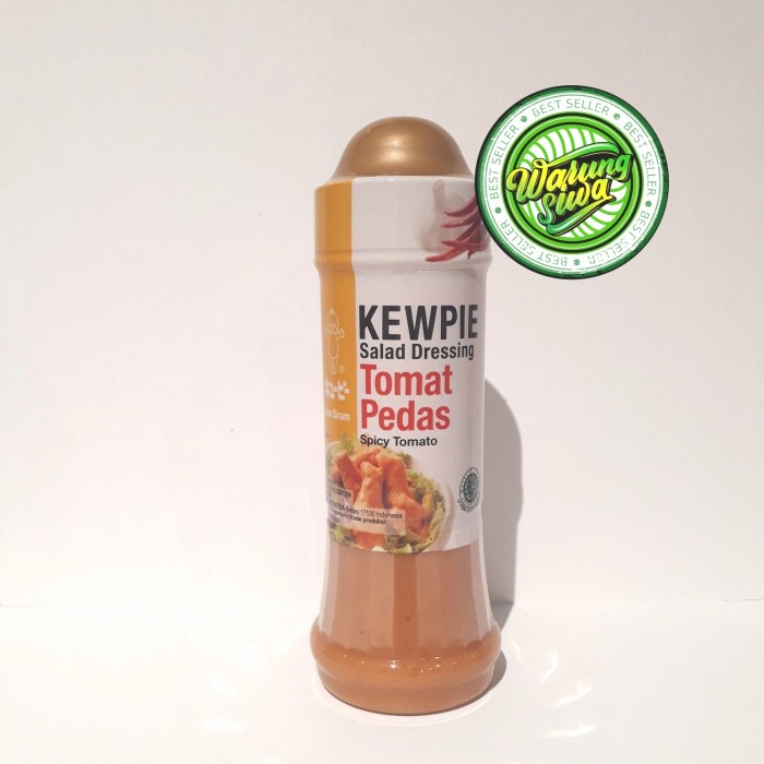 

kewpie salad dressing spicy tomato - tomat pedas 200gr