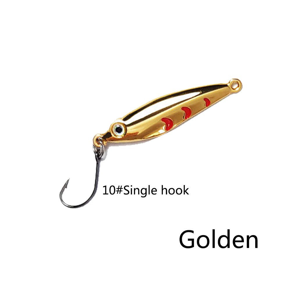 SYFISHING 1Pcs Metal Jig Spoon Umpan Pancing 2.5g 4.5g Swimbait Fishing Lure Ikan Bass Wobbler Kail Sinking Jigging Tackle