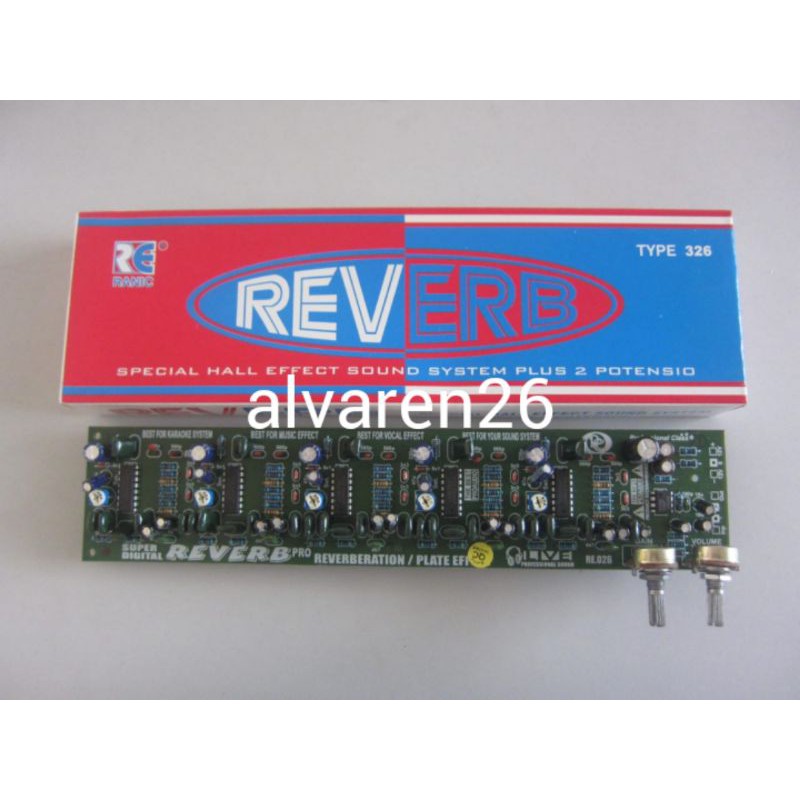 Kit Echo Reverb 2 Potensio