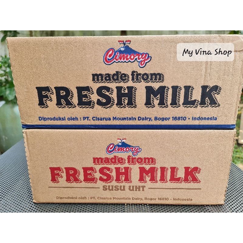 Susu Cimory Fresh Milk UHT 250 ml 1 karton/1 dus isi 24 pcs