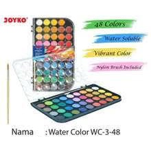 

Watercolor Set Cat Air JOYKO WC-3 Isi 48 Warna - WC-3-48 [ PALLETE ]