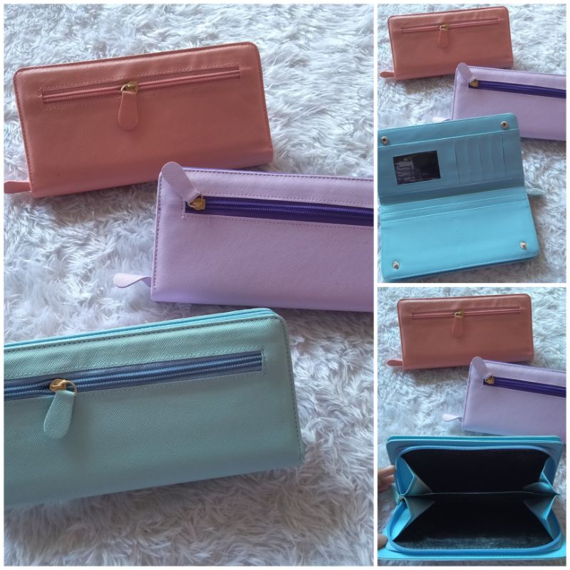 Dompet Wanita Lipat Polos Kode B02