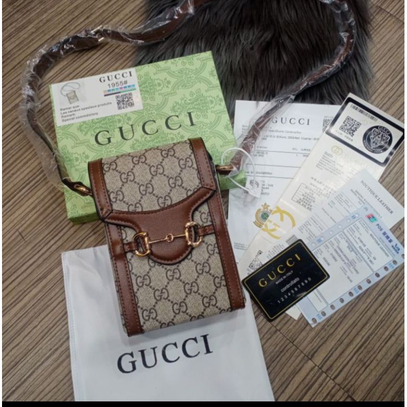 Tas hp gucci premium include invoice+certy