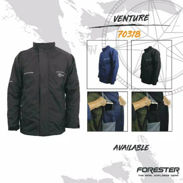 Jaket Riding Pria Original Forester 70318 Venture