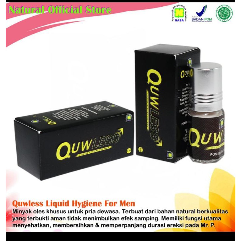 QUWLESS LIQUID HYGIENE FOR MEN