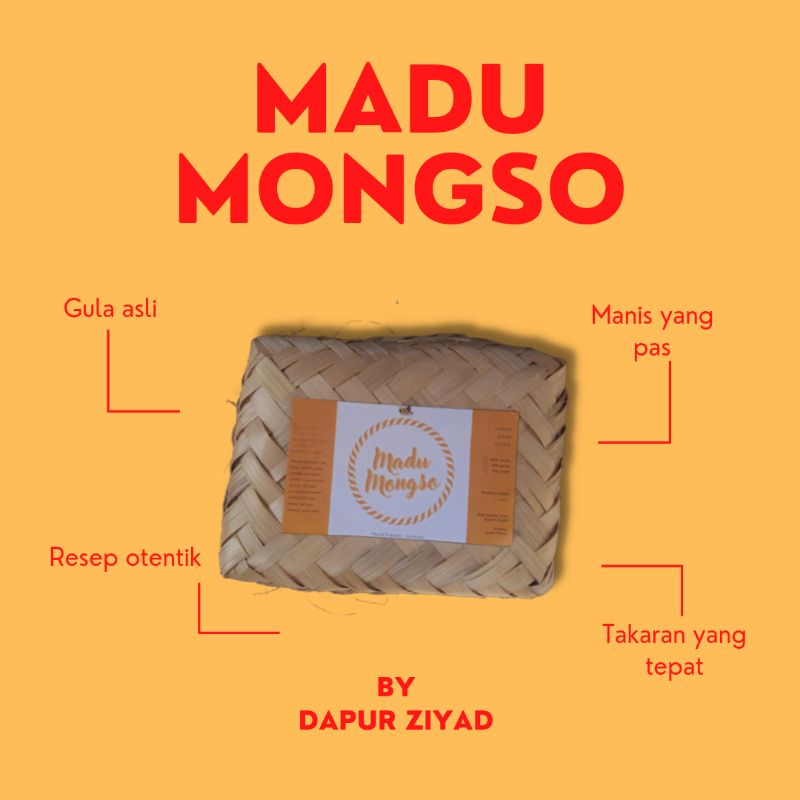 

Jenang Madu Mongso Tradisional Snack 500gr
