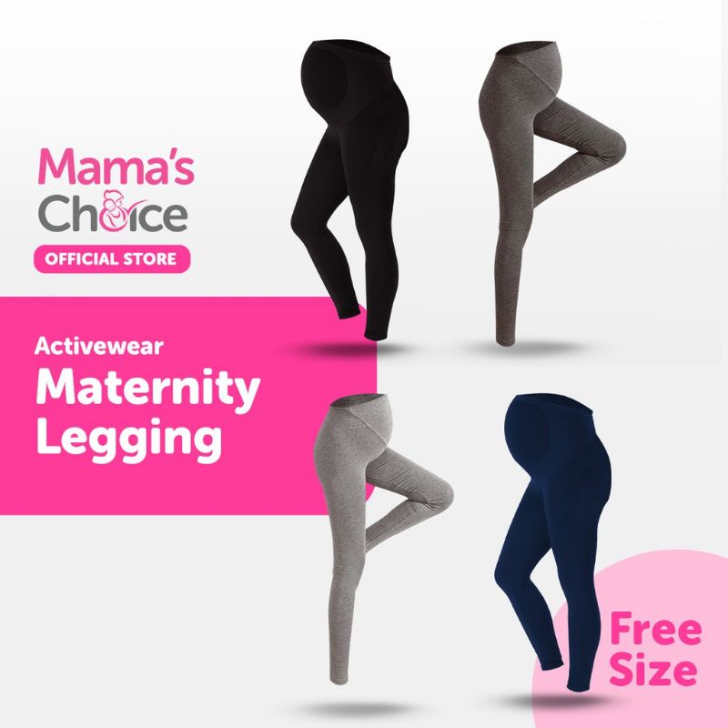 Mama's Choice Activewear Maternity Legging | Legging Hamil | Celana Hamil