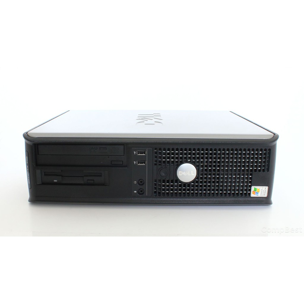 PC BUILD UP DELL OPTIPLEX 740 SLIM CORE2 QUAD WINDOWS ORI