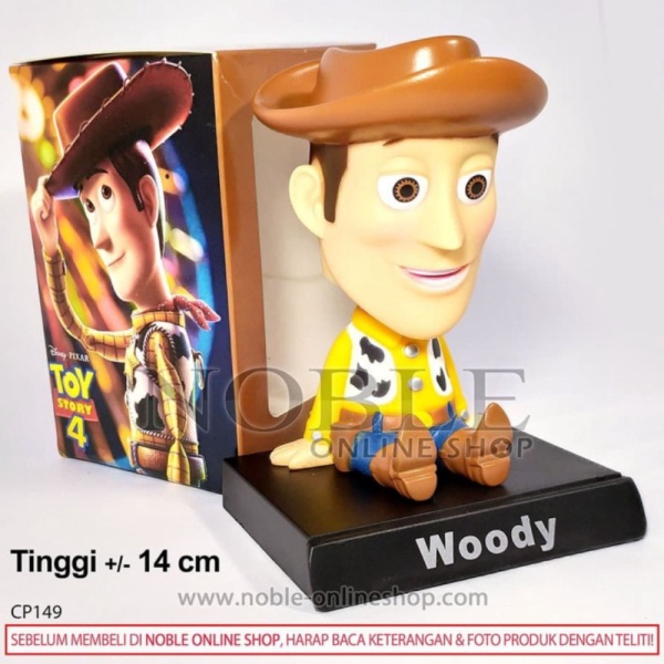 CAR FIGURE TOY WOODY KOBOI STORY MAINAN DASHBOARD Dijual Diskon HIASAN BOBBLEHEAD
