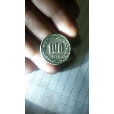 uang logam asing 100