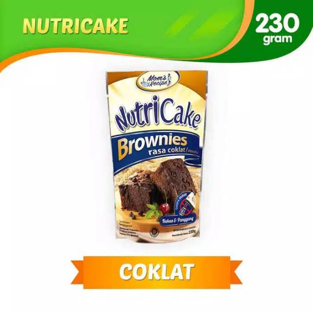 

Nutricake brownies red Velvet /coklat /keju/ moka 230 gram