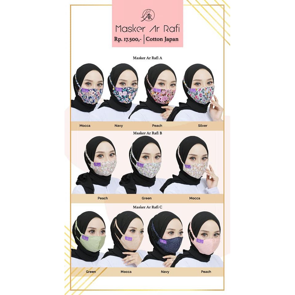 Masker Hijab Arrafi