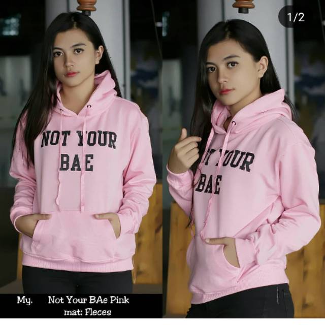 SWEATER NOT YOUR BAE | sweater cewek | sweater kekinian | sweater caseual | sweater kekinian