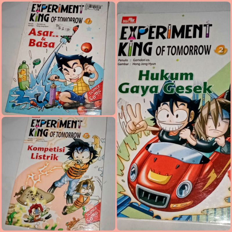 Science Comic : EXPERIMENT KING OF TOMORROW