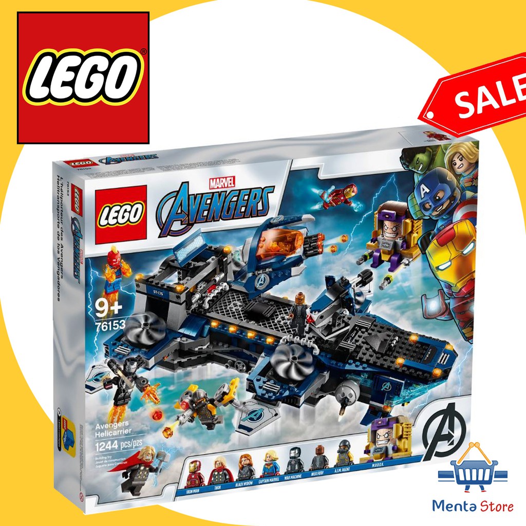 LEGO Superhero 76153 Avengers Helicarrier Marvel Minifigures Fans