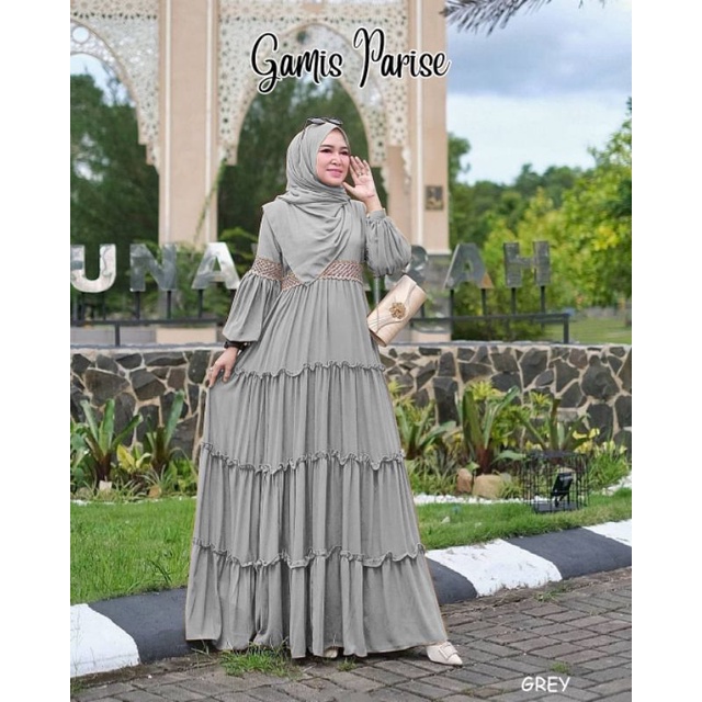 Parise Gamis Pesta Cerruty Babydoll Simple