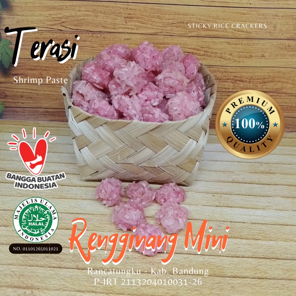 

Rangginang Mini Mentah Terasi 1 kg