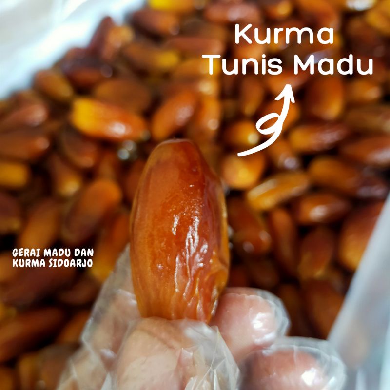 

Kurma Tunis Madu 1 kg Tunis Non Tangkai kurma raja