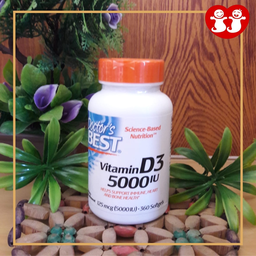 Doctor's Best Vitamin D3 5000IU