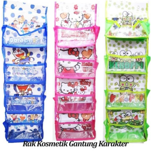 RAK KOSMETIK GANTUNG KARAKTER - RAK OBAT - RAK SERBAGUNA MURAH