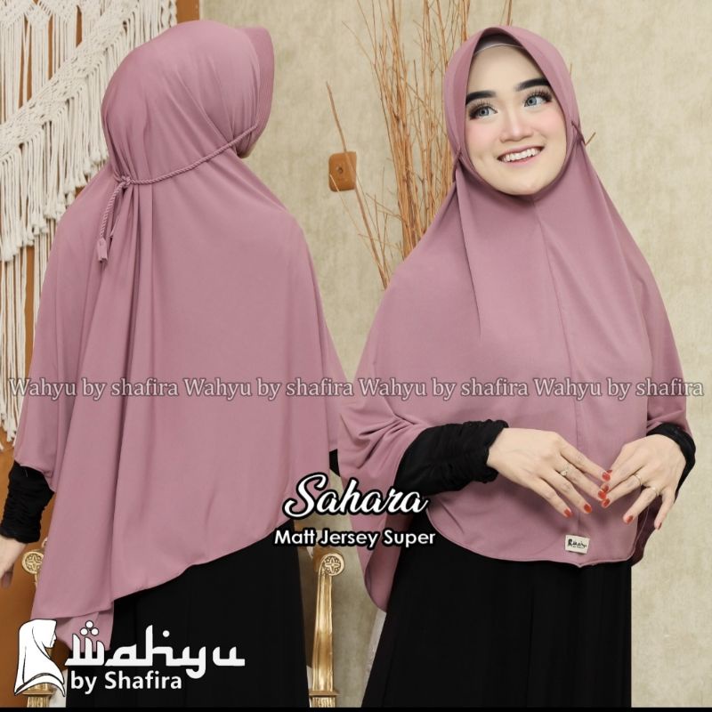 Khimar Sahara ORI Wahyu by safira